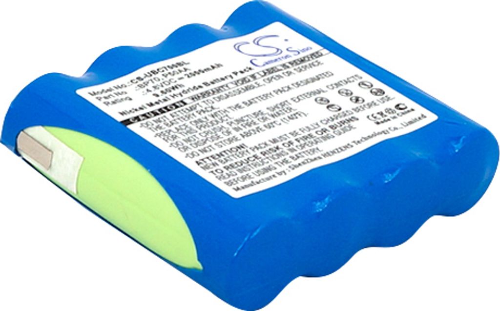 TECHTEK Akku Kompatibel mit [Uniden] Bearcat BC70XLT, Produktbild 