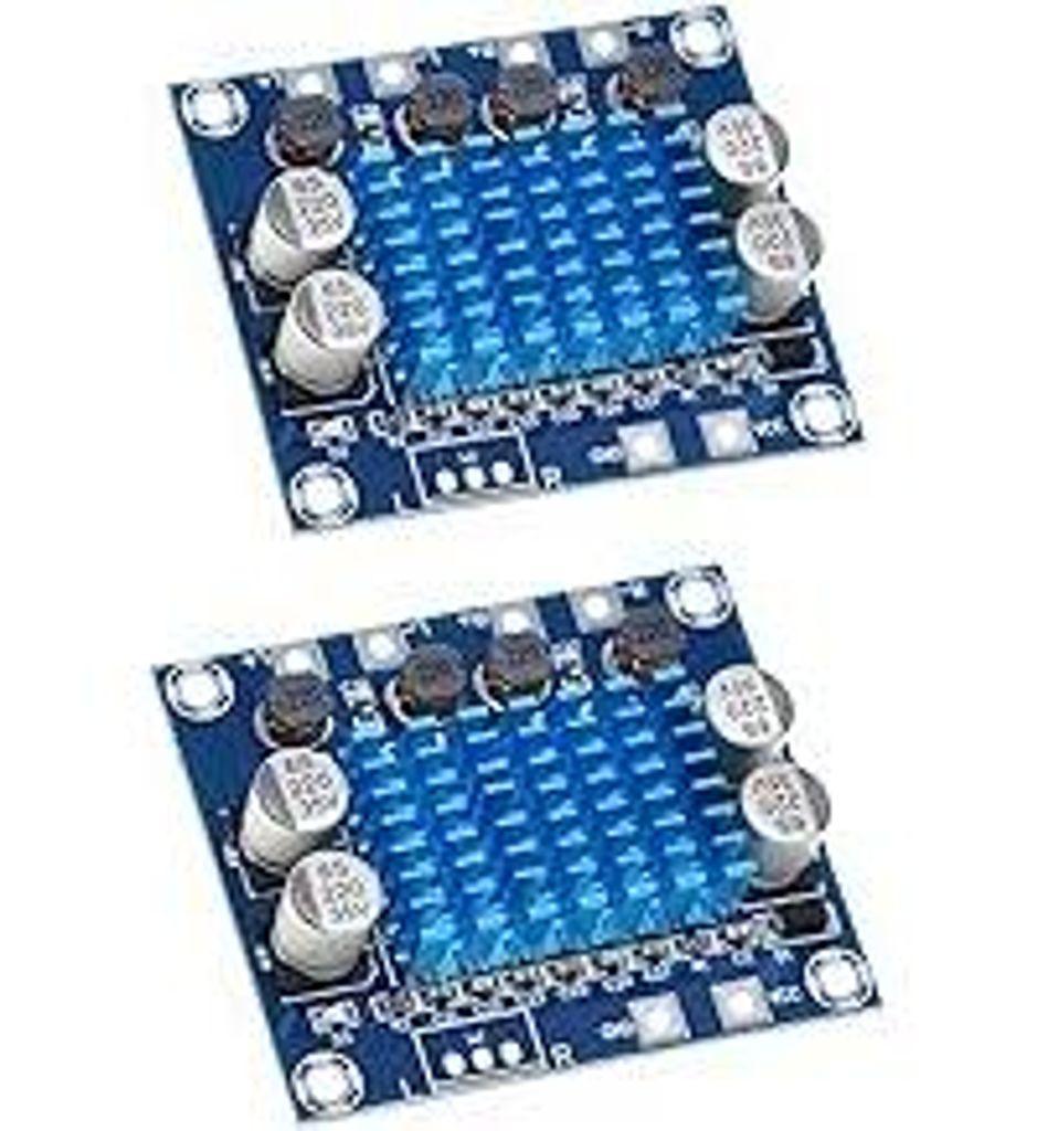 Hailege 2pcs TPA3110 Digital Stereo Audio Amplifier Board 30W + 30W AMP Board 2.0 Kanal Amplifier Board DC 8-26V 3A XH-A232