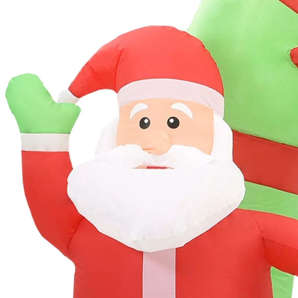 Arche de Noël gonflable 223cm avec LED intégrées et fixations incluses - 8