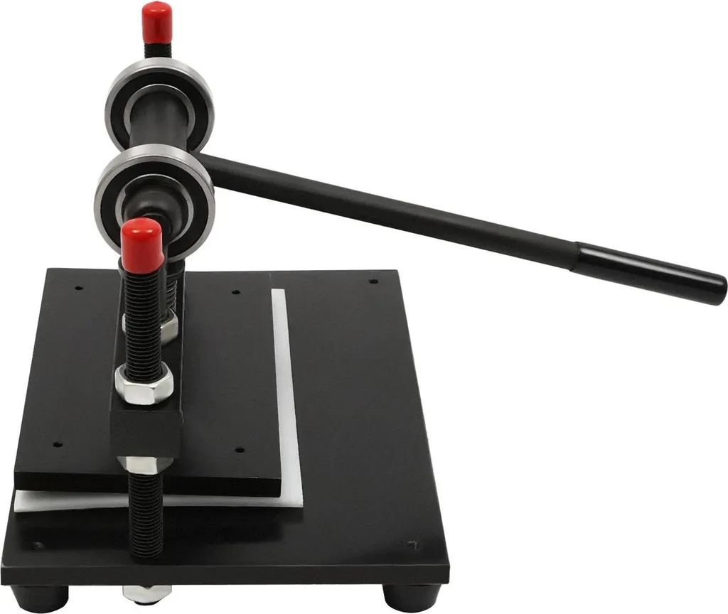 Machine de découpe du cuir manuelle 2 tonnes - Presse à réglage 100mm