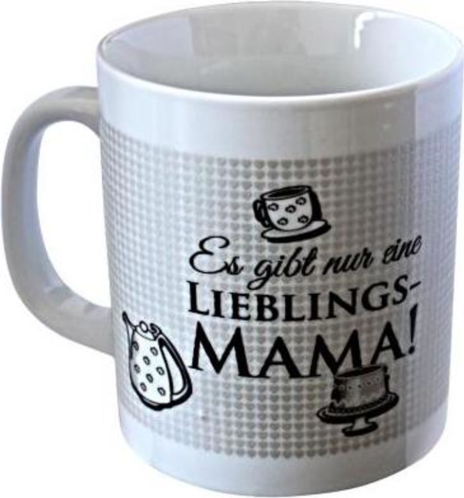 Keramiktasse mit Print Lieblings-Mama 57533