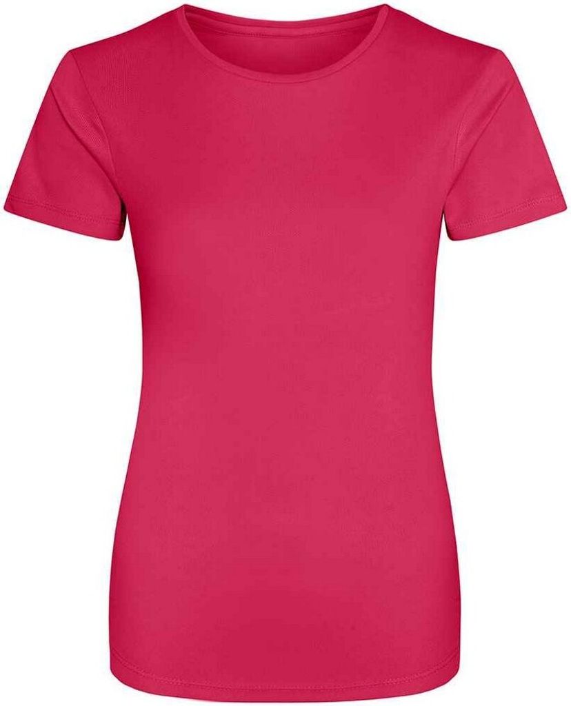 AWDis Just Cool Damen Sport T-Shirt PC2129 (XL) (Leuchtend Pink)