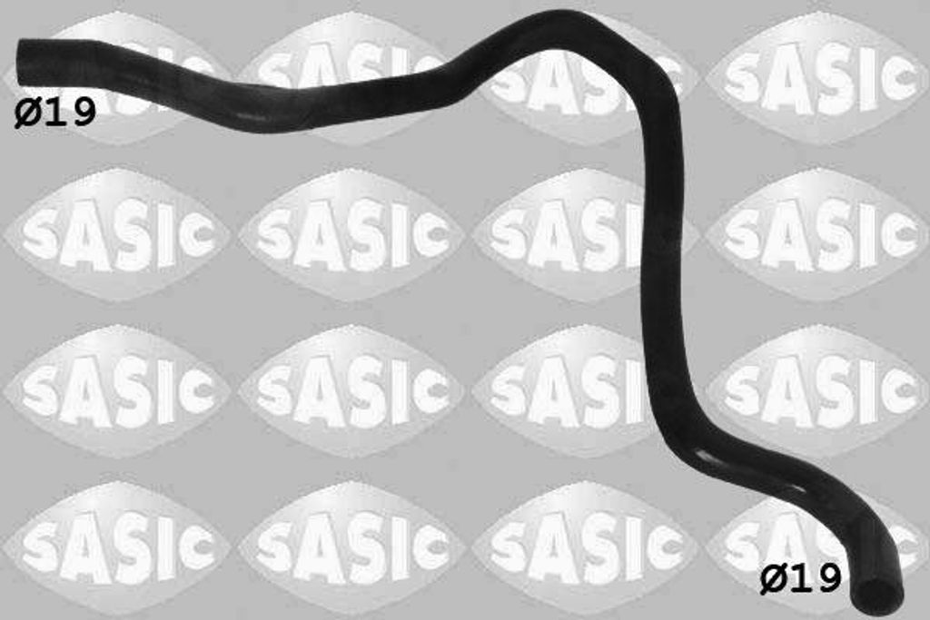 SASIC Kühlerschlauch Wasserschlauch für OPEL Zafira A (T98) 3406149