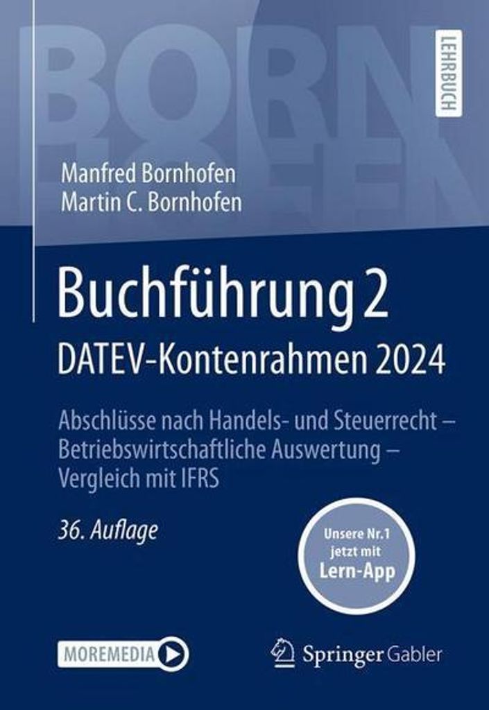 Buchführung 2 DATEV-Kontenrahmen 2024