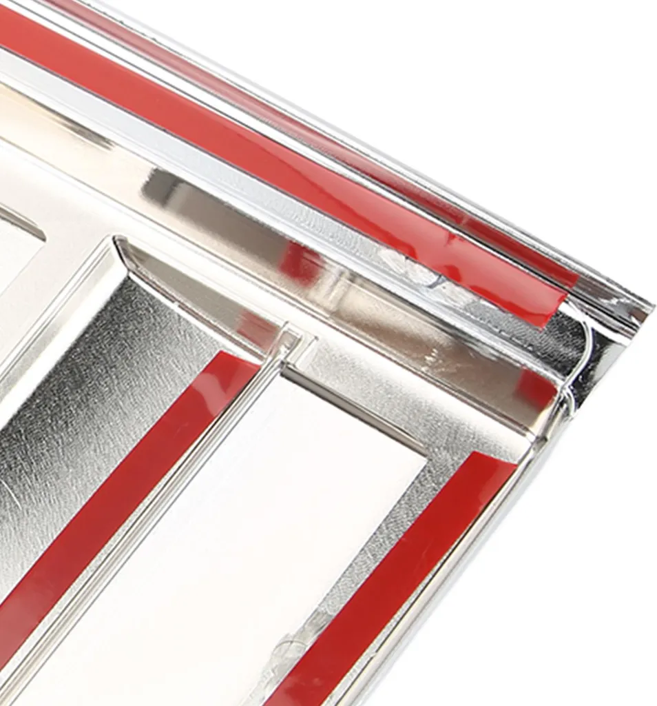 Enjoliveur de feu arrière anti-rouille pour Hummer H2 look chrome