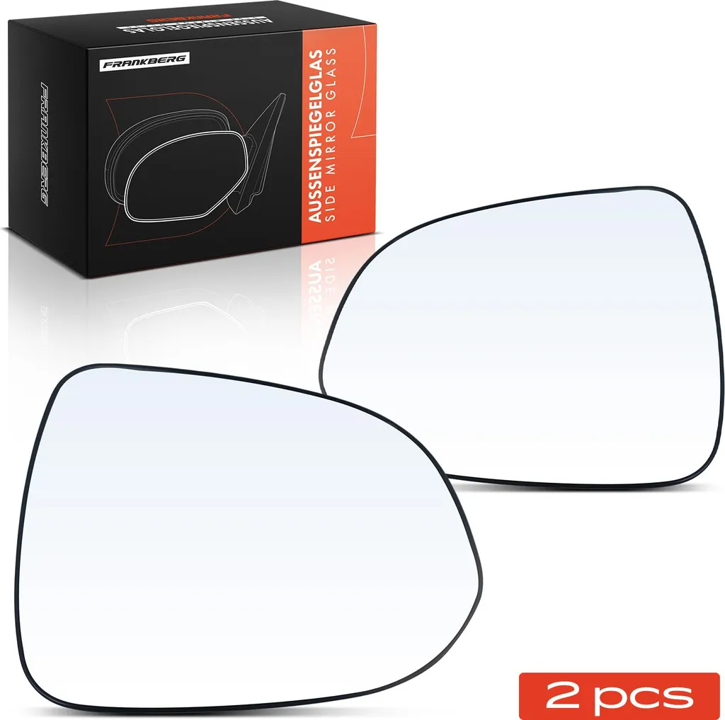 Kit Miroir Rétroviseur pour Honda Jazz II GD GE - Pack Gauche et Droit