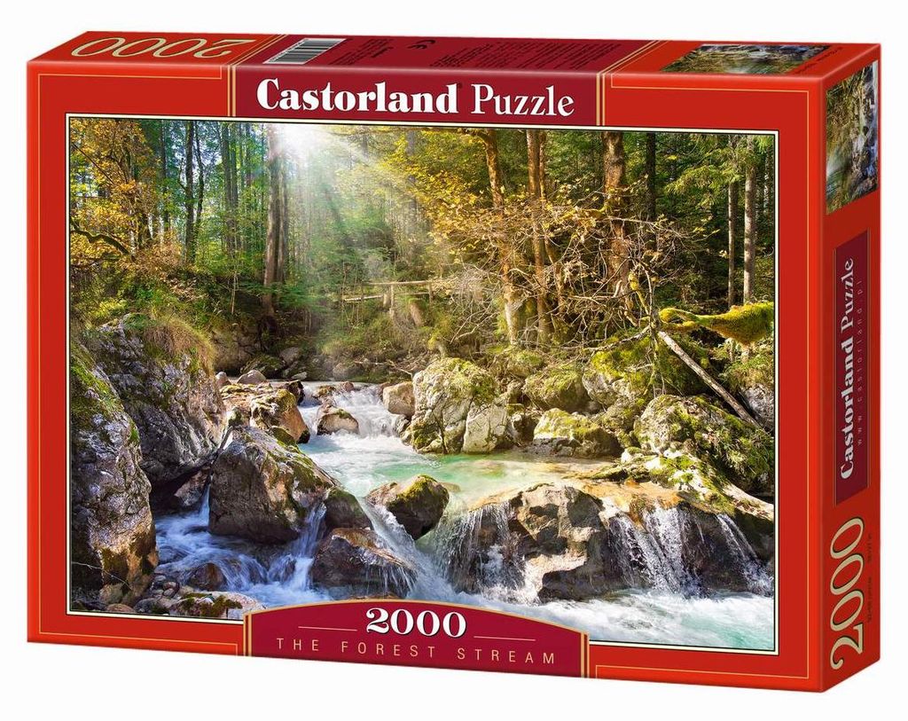 Castorland The forest stream 2000 pcs, 2000 Stück(e), Produktbild 