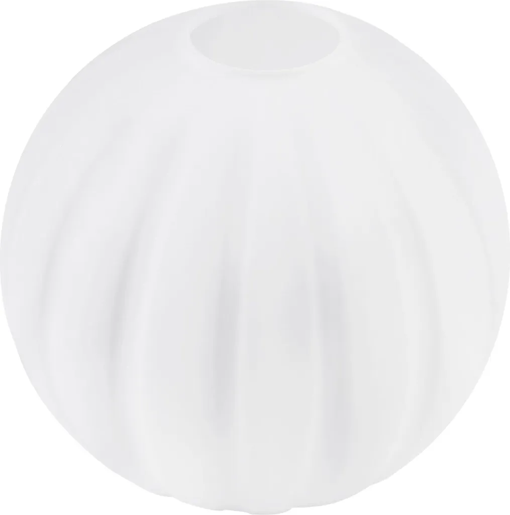 Abat-jour sphérique 15 cm Costa blanc pour lampe de chevet et salon