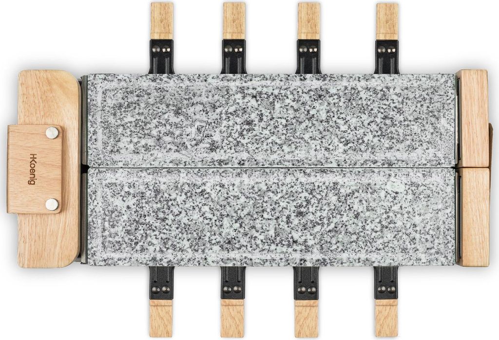 Raclette gril s přírodním kamenem - pro 8 osob, provedení Obrázek produktu 