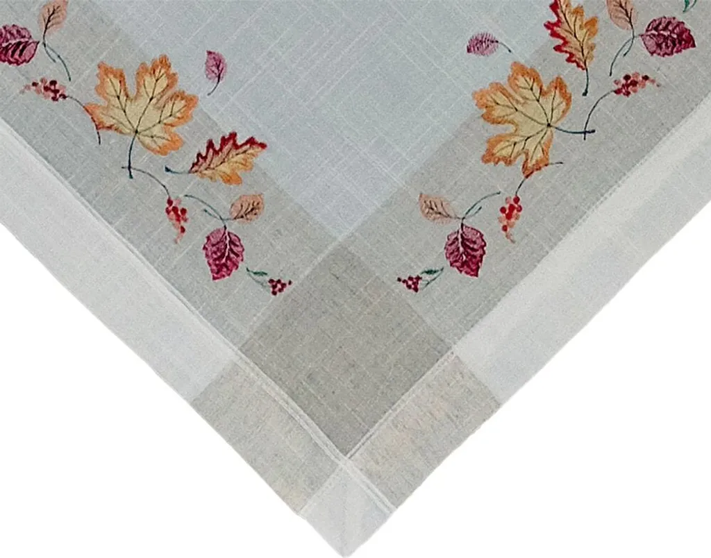 Tovaglia MELINA 60x60 Foglie d'Autunno - Mix Lino Trendy