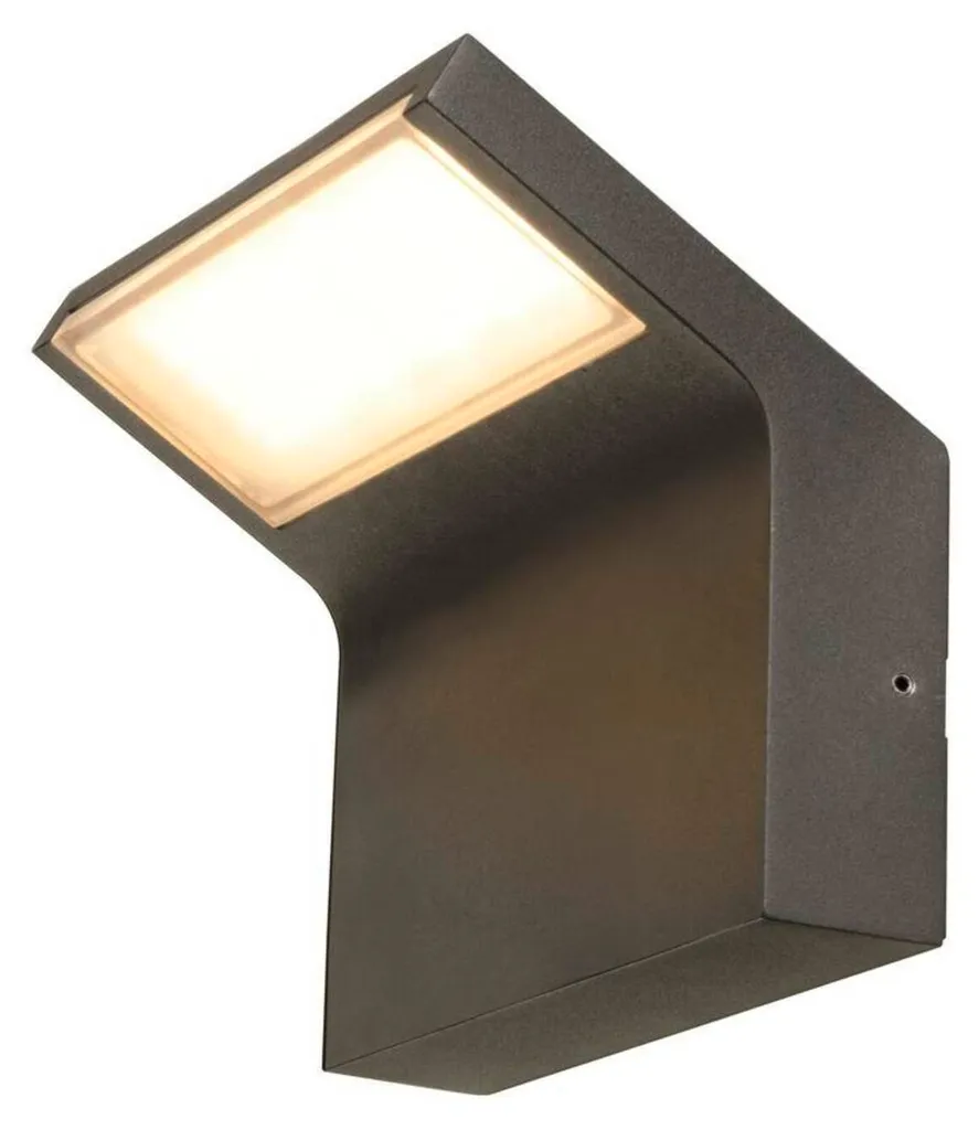 Applique Murale LED Extérieure IP65 Noire SLV ORDI II CCT 2200K/3000K 1008721