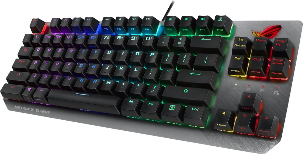 Clavier ASUS ROG Strix Scope TKL pour Gamer Pro cherchant Précision FPS