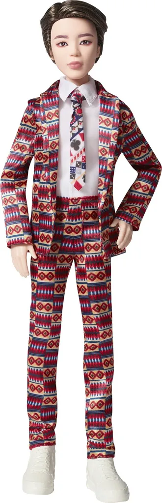 Poupée BTS Jimin Idol Articulée avec Tenue en Tissu Détaillée 29cm