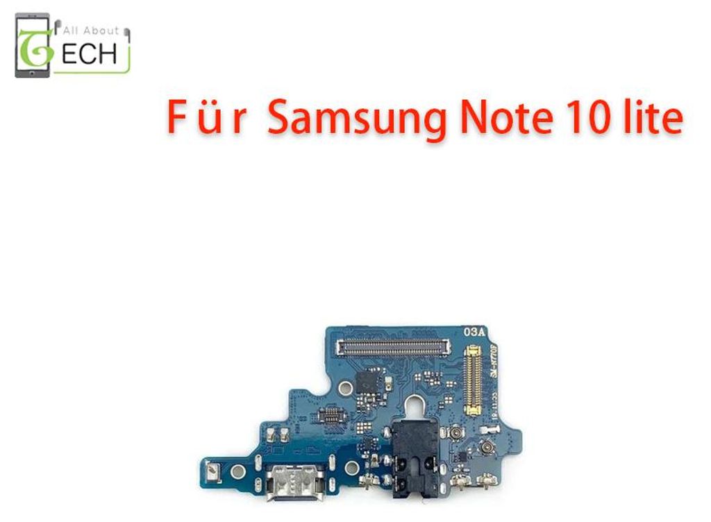 Ladebuchse für Samsung Galaxy Note 10 lite N770F Anschluss Produktbild 