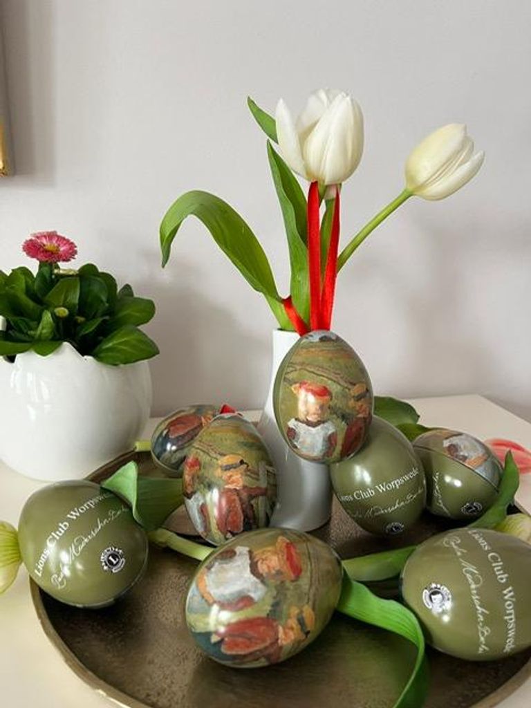 Osterei mit Motiv "Paula Modersohn-Becker" 2026