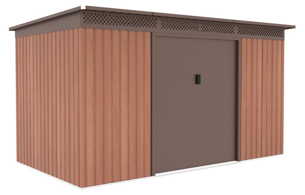 Gartenhaus G21 GRAH 700 - 340 x 206 cm, braun Produktbild 