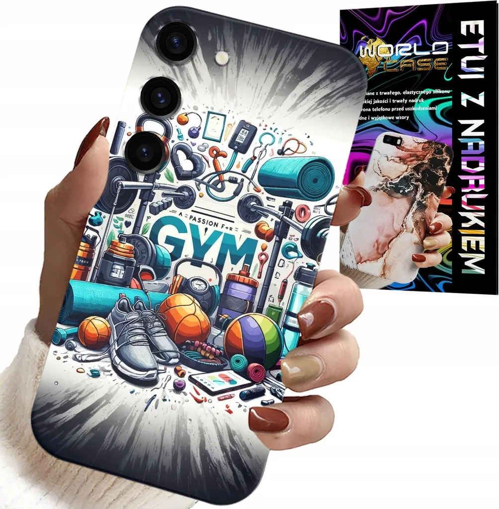 Custodia Per Samsung Galaxy S23 Plus - Custodia Sportiva Per Palestra + Vetro