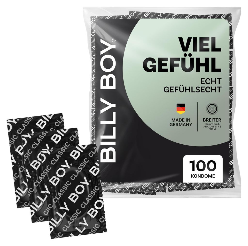 Kondome BILLY BOY Viel Gefühl 100 Stück | 56 mm | Produktbild 
