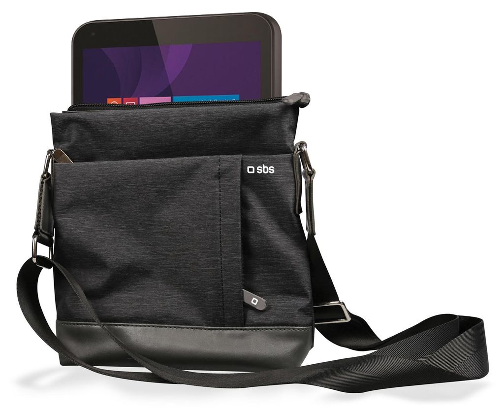 SBS Schultertasche mit Schultergurten für Tablets bis 8" Produktbild 