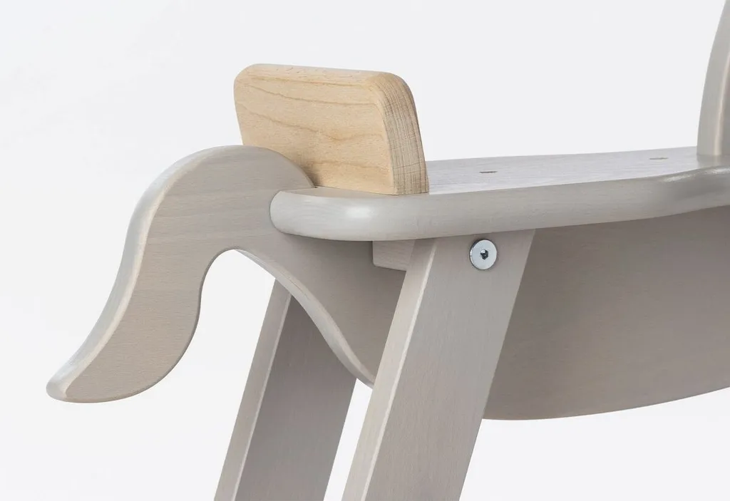 Cheval à bascule sécurisé en bois de hêtre - Stable et robuste Rootz - 4