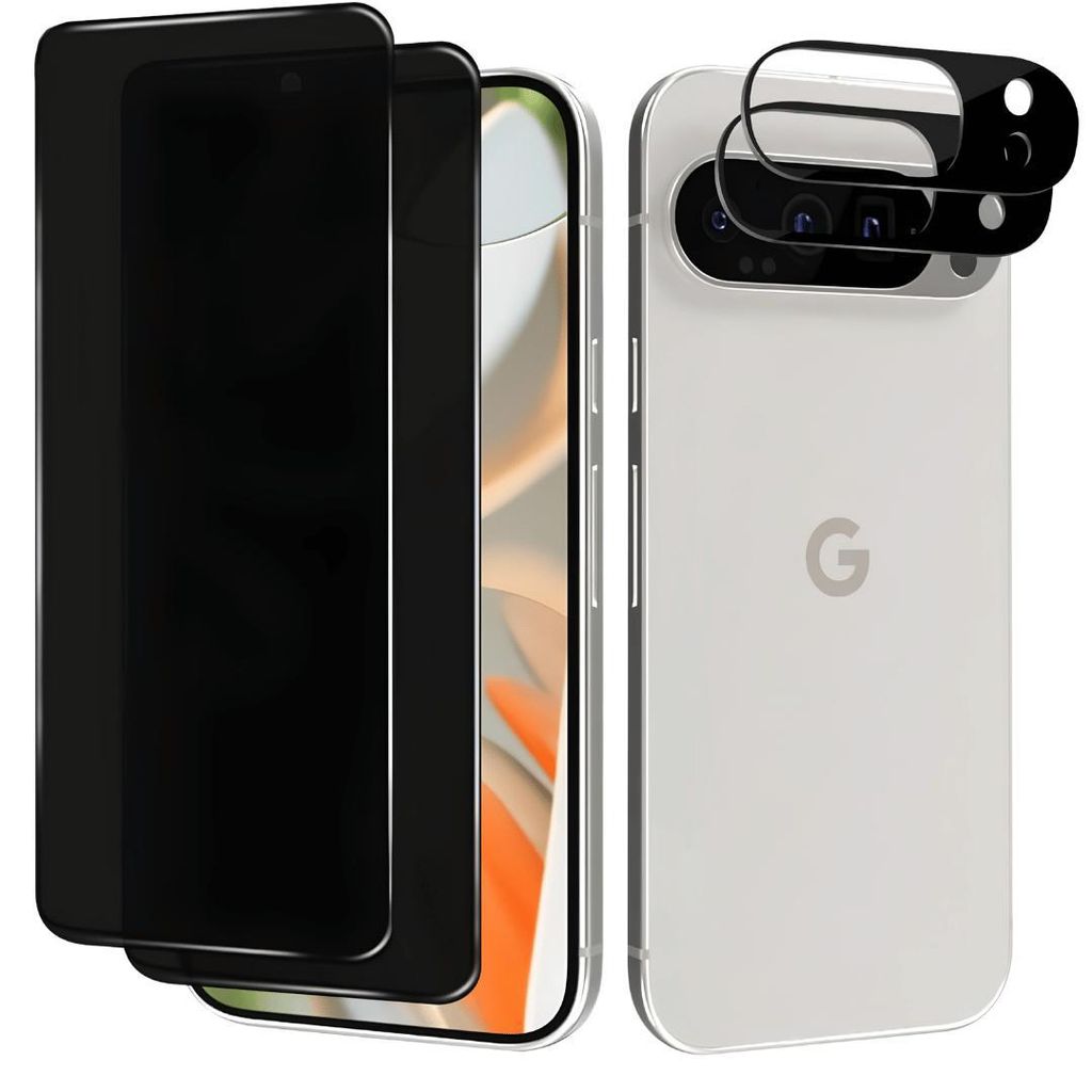 2X Schutzglas für Google Pixel 9 Pro Sichtschutz Panzerglas Produktbild 