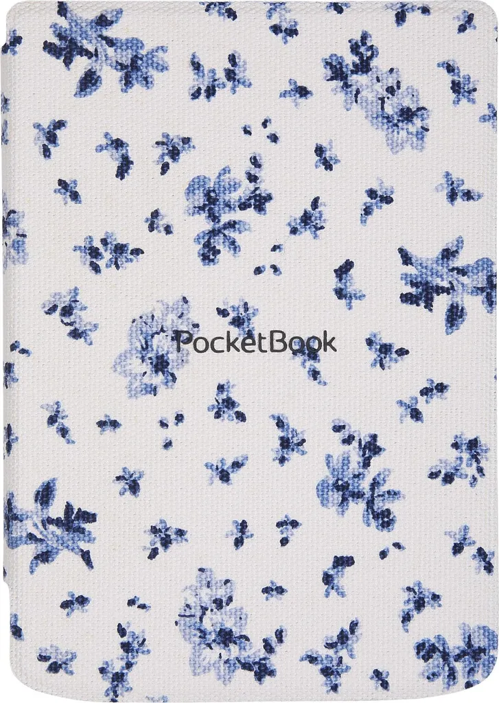 Custodia a Libro PocketBook Shell Flowers per e-Reader Serie Verse