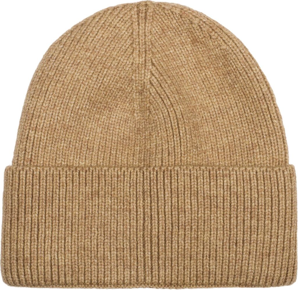 styleBREAKER Uni Strickmütze mit Rippenmuster und breiter Krempe | Doppelt gestrickte Beanie Wintermütze | Warme Feinstrick Haube für Damen und ...