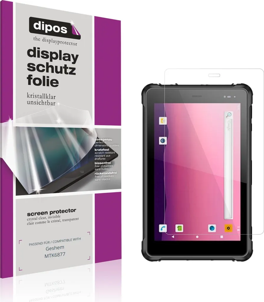 2x Pellicole dipos per Geshem MTK6877 - Proteggi la tua Vista e lo Schermo