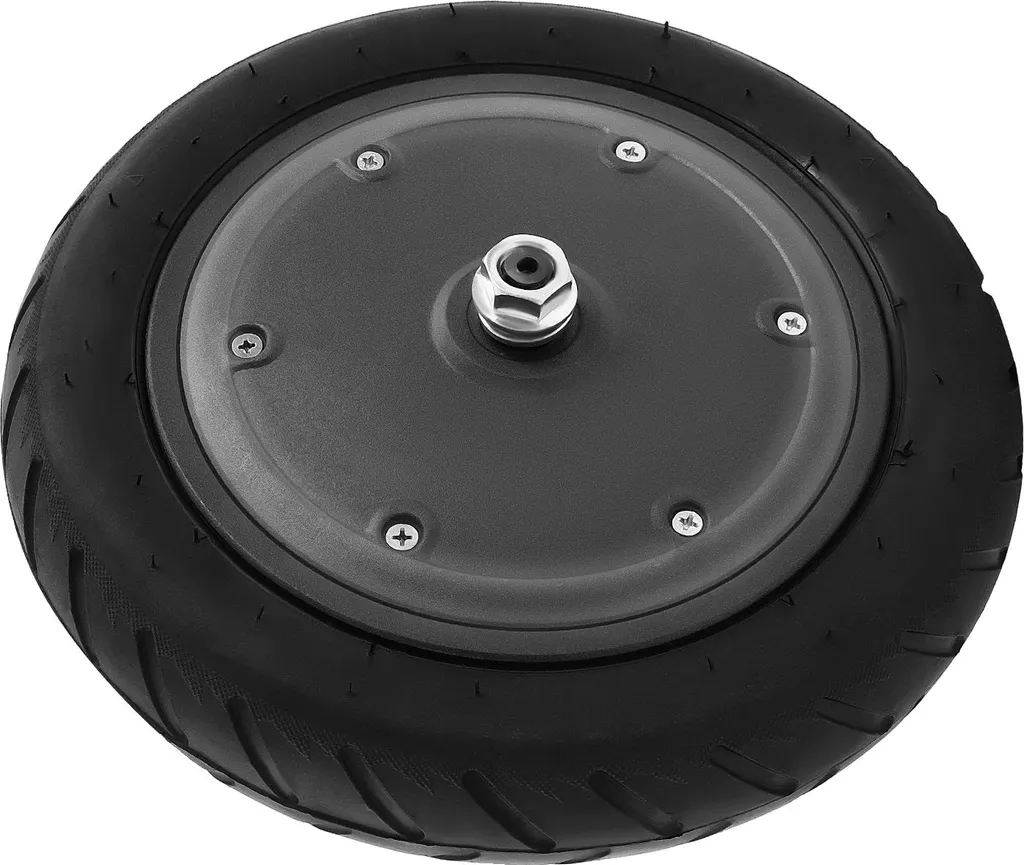 Moteur sans balais noir anti-vibration avec pneu gonflable tout confort