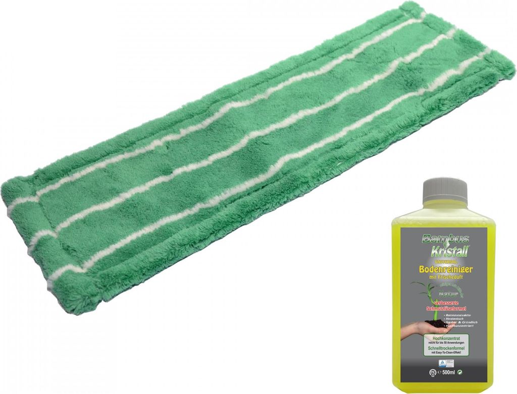 Bambus-Kristall Bodenmop plus Bodenreiniger 500ml Produktbild 
