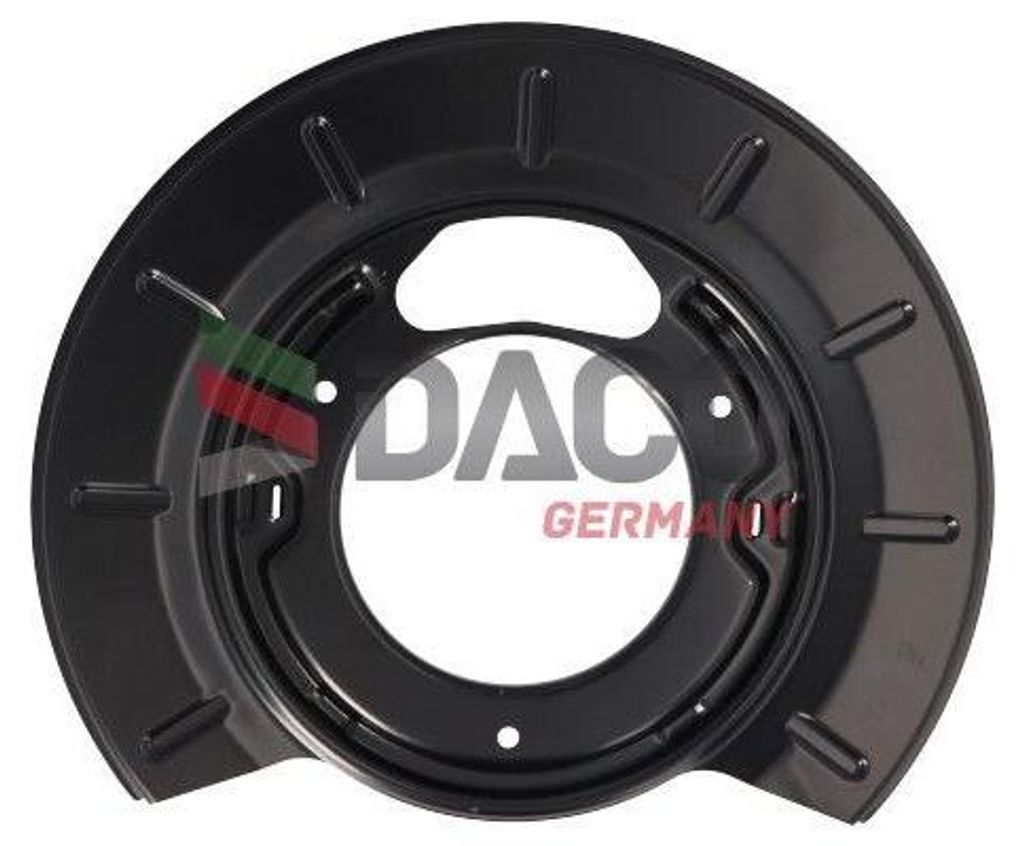 DACO Germany Spritzblech Bremsscheibe passend für MERCEDES-BENZ VITO Bus (638) Hinten 612329 Ankerblech