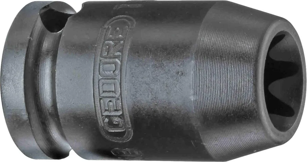 Inserto per Avvitatore Gedore 3/8 Torx E14 TX K 30 Acciaio Brunito