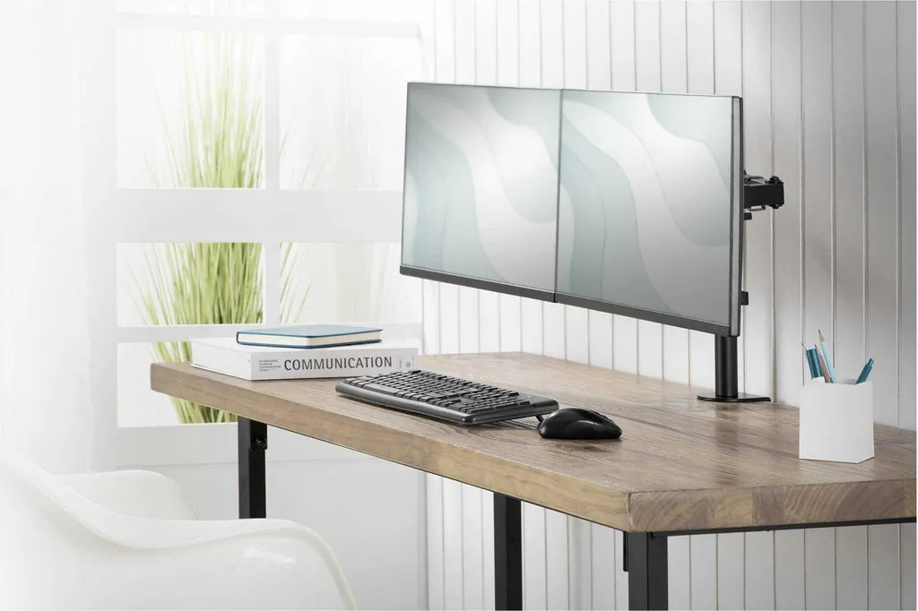 Support d'écran double fixation stable DIGITUS pour moniteurs 15-32" - 11