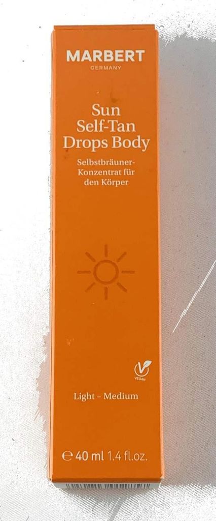 Marbert Sun Self-Tan Drops Body Selbstbräunungskonzentrat Produktbild 