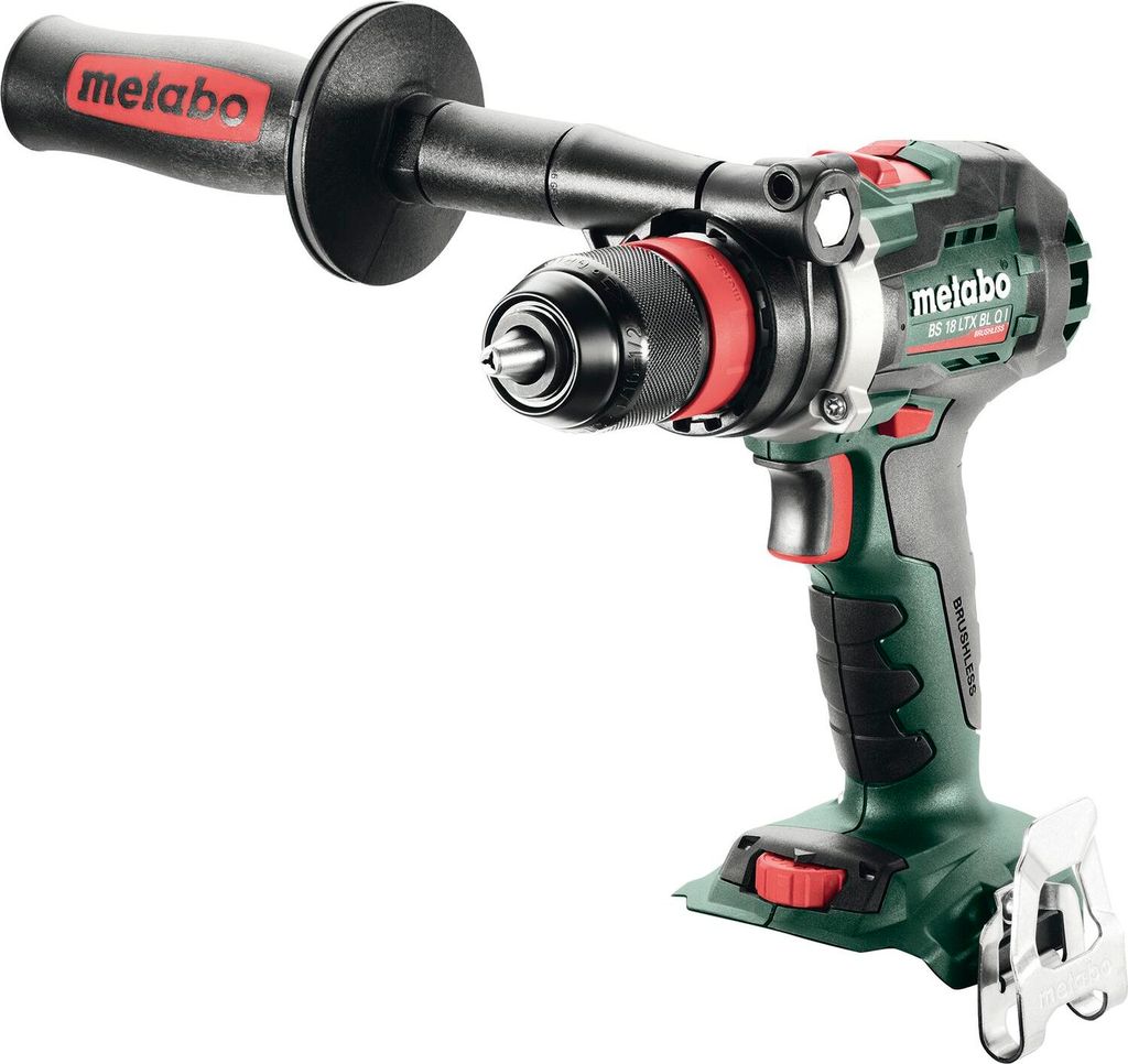 Metabo BS 18 LTXBLQ Akku Bohrschrauber 18V Metabox Zusatzhandgriff Schlagbohrer