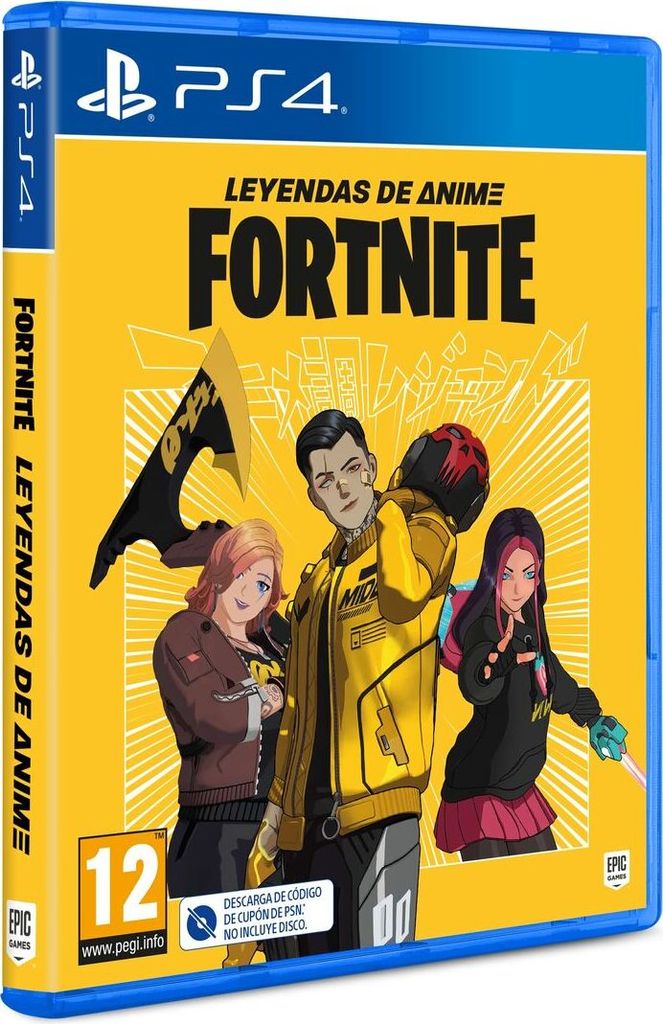 PlayStation 4 Videospiel Sony FORTNITE LEYENDAS DE ANIME Produktbild 