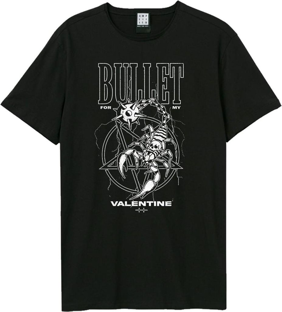 Amplified - "Flail Scorpion" T-Shirt für Herren/Damen Uni GD3888 (XL) (Schwarz)