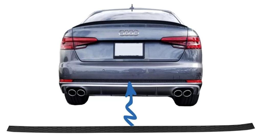 Enjoliveur de pare-chocs pour Audi A4 B9 8W 16-18, style Image du produit 