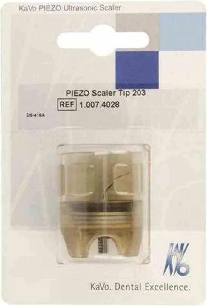 Éliminez le tartre difficile avec l'insert PIEZO Scaler Tip 203 St
