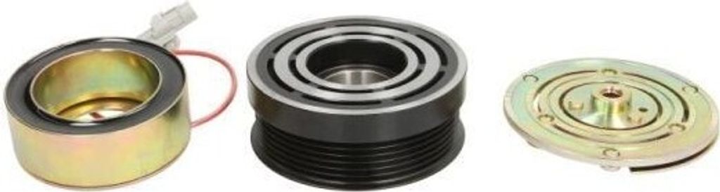 THERMOTEC KTT040008 Magnetkupplung Klimakompressor für SAAB 9-3 (YS3F) Klimaanlage A/C