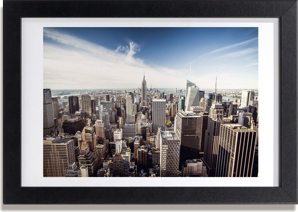 Bild 30x20 MDF-Rahmen, Wandkunst New York Produktbild 