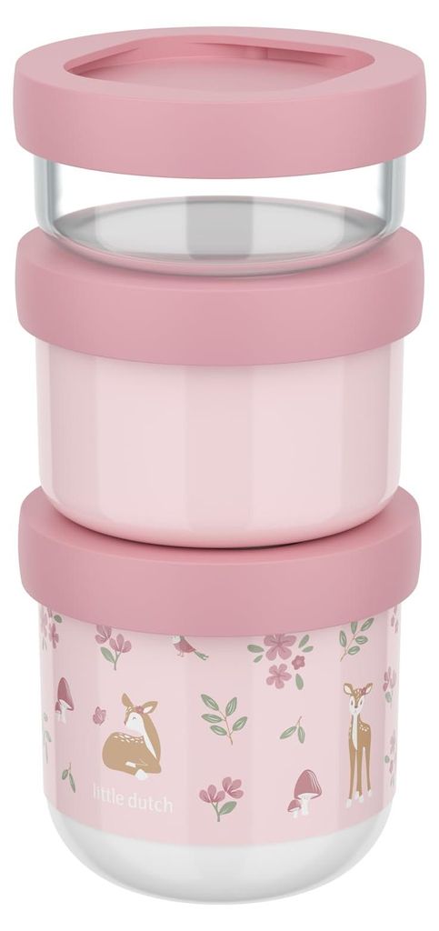 Mepal snackbox stapelbar mio 3-teilig - fairy garden Image du produit 