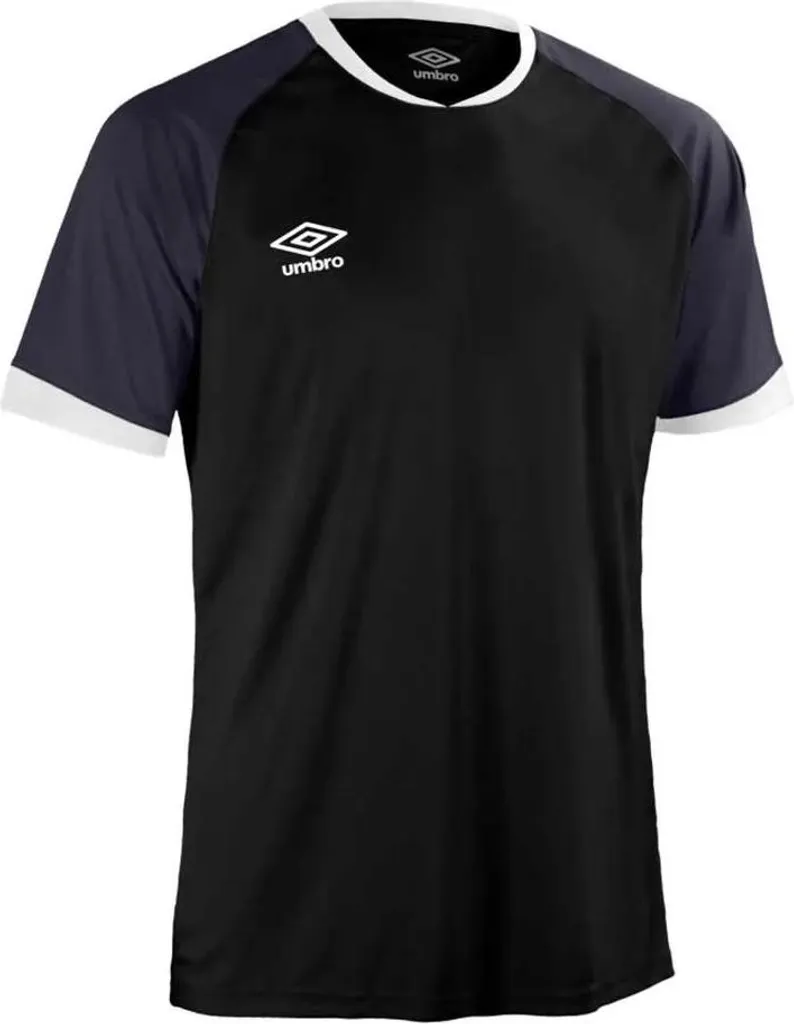 T-shirt Umbro Mascardi Noir 14 Ans en Coton Doux et Coupe Sportive