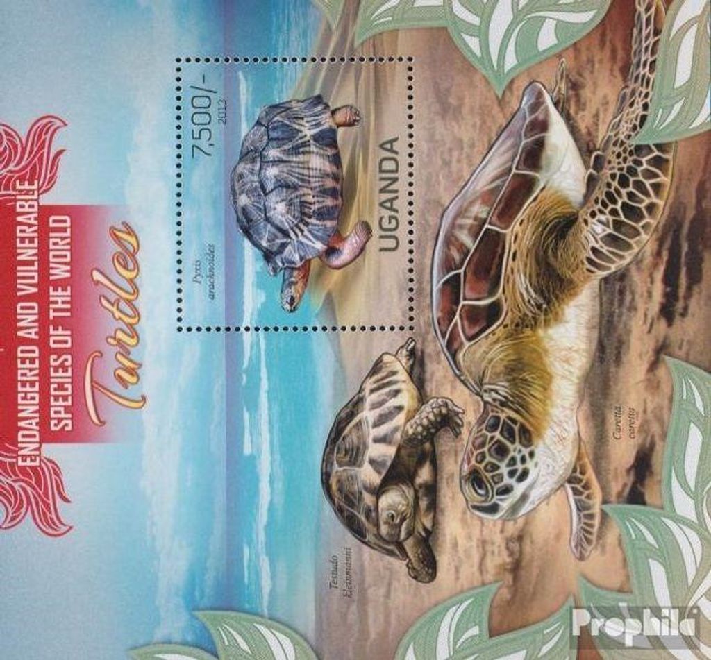 Briefmarken Uganda 2013 Mi Block414 (kompl.Ausg.) Produktbild 