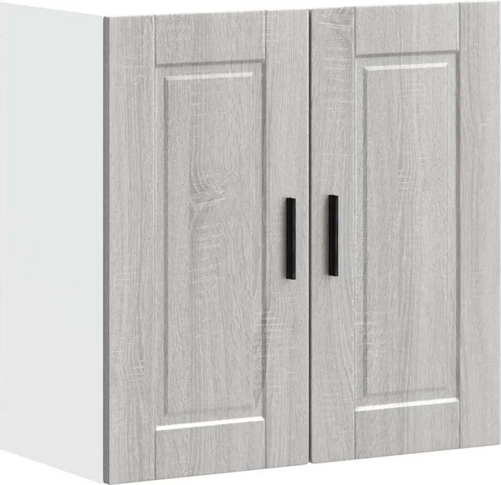 Offerta Parete Cucina Porto Grey Sonoma | Mobile Salvaspazio in Legno