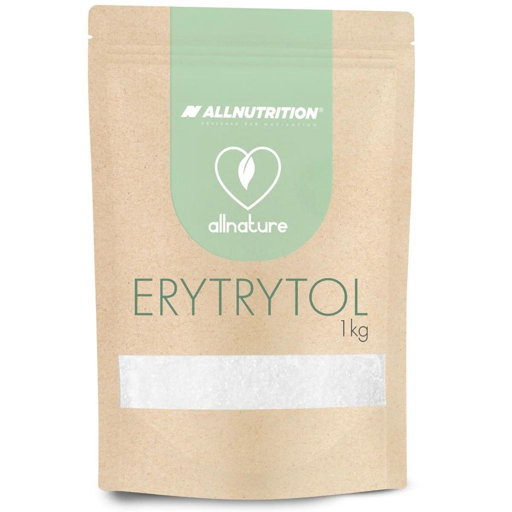 A product package of Erythritol sweetener.