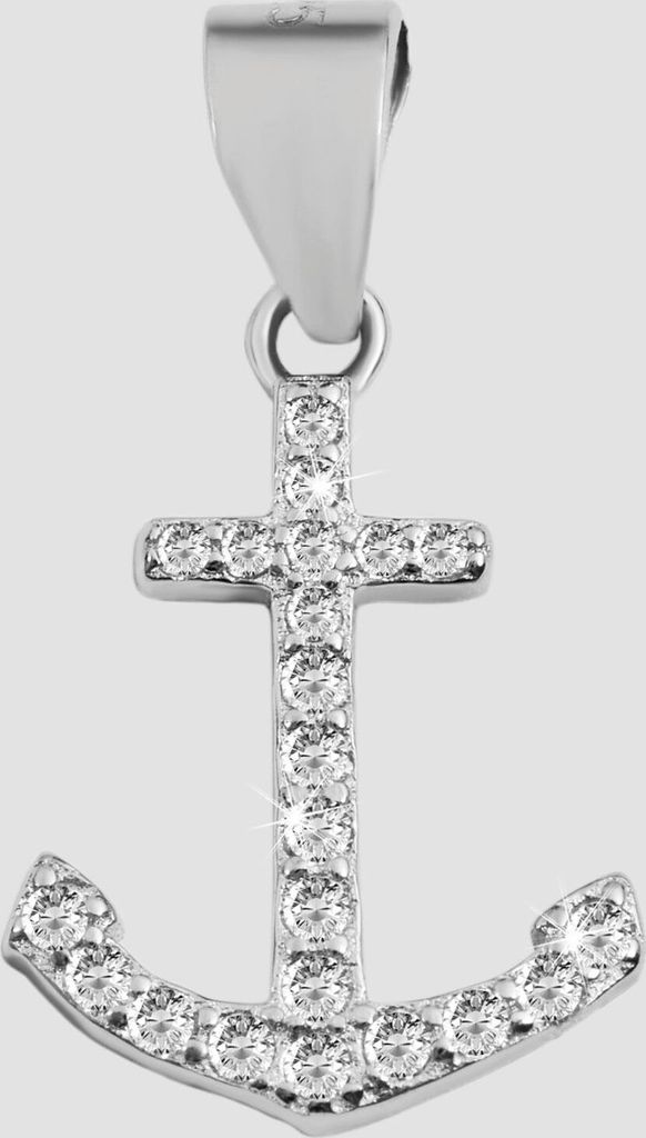 925/- Echt Silber Anker Anhänger "Taraneh" ohne Kette, Produktbild 
