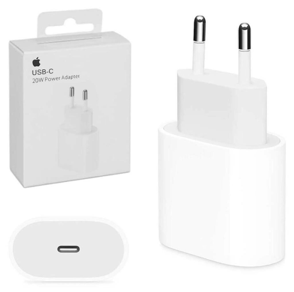Apple USB-C 20W Power Adapter - Weiß | Schnellladegerät für Produktbild 