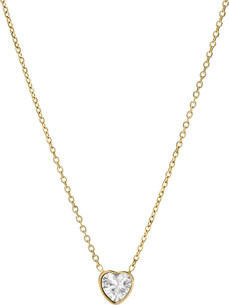 Collana Fossil Sutton Oro JF03937710 - Perfetta per Ogni Giorno