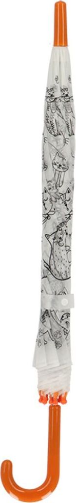 Kinder Regenschirm Mit Planeten Motiv - Bunter Regenschirm Für Kinder